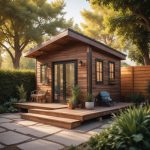 Мини-дом размером 4х3 метра по проекту Усадьба