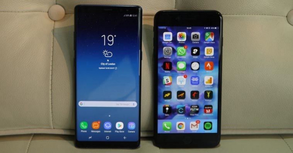 Кто быстрее? Сравнение скорости работы iPhone 7 Plus и Galaxy Note 8